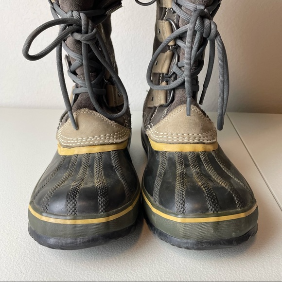 Sorel Brown Cream Joan of Arctic Winter Boots - Picture 4 of 7